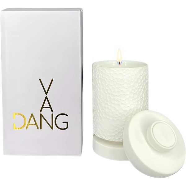 Van Dang Moonscape Candle Texturized Crater Surface Luxury Aromatherapy Porcelain