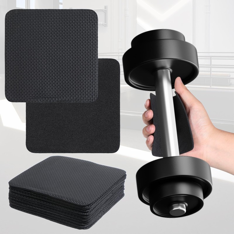 BOHUIZ Pack of 10 Grip Pads, Weight Training, Neoprene Grip