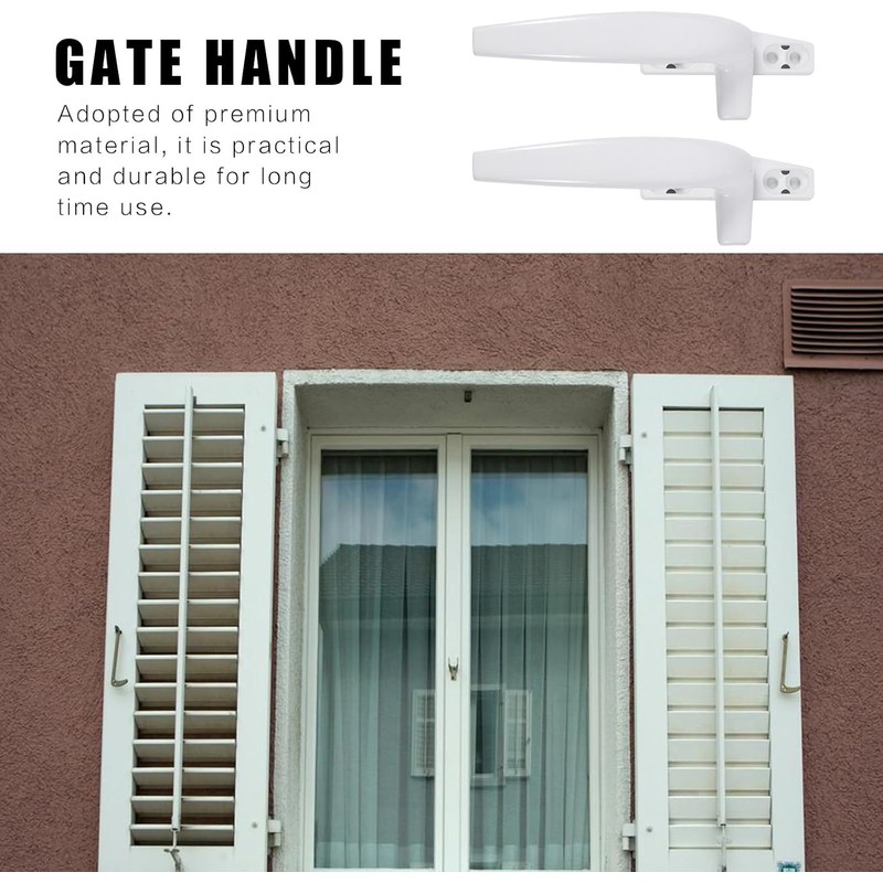 Juego de 2 Tiradores de Ventana de Aleación de Aluminio