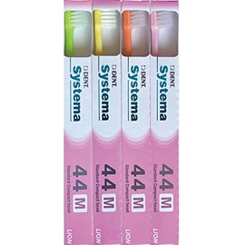 DENT.EX Systema Toothbruth, Set of 4, Assorted