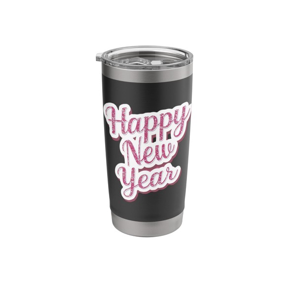 Happy New Year 2025 New Years Eve Stainless Steel Insulated
