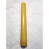 Pure Beeswax pillar candle burning time 5-6 hours per inch.