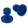 Dead Center 21 mm Blue Smooth Finishing Glue Tab (10