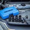 NEIKO 02290B Lug Nut Socket Set, 1/2” Impact Thin Wall