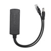 Gigabit PoE Splitter 10 100 1000Mbps 12V 2A Output Buffer