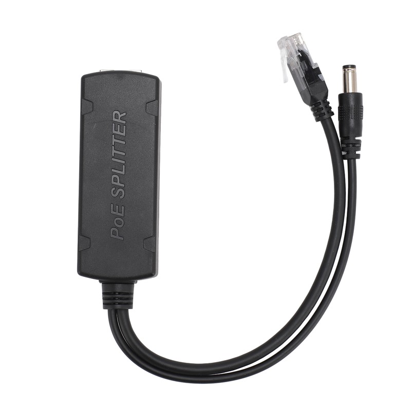 Gigabit PoE Splitter 10 100 1000Mbps 12V 2A Output Buffer