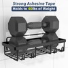 5 PCs Large Storage Shower Caddy,Stainless Steel Material,No Drilling Installation,Great