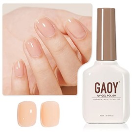 Seeds2Go Jelly Nude Gel Esmalte de Uñas, 16Ml Sheer Nautral Esmalte de Gel, Curado Con Luz Uv para Nail Art Diy, Color 1078                           