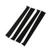 4pcs Black Pillar Posts Door Trim B Pillar Posts Door