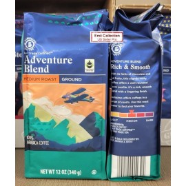 Barissimo Adventure Blend Medium Roast Ground Coffee 12oz 340g (2 Bags)
