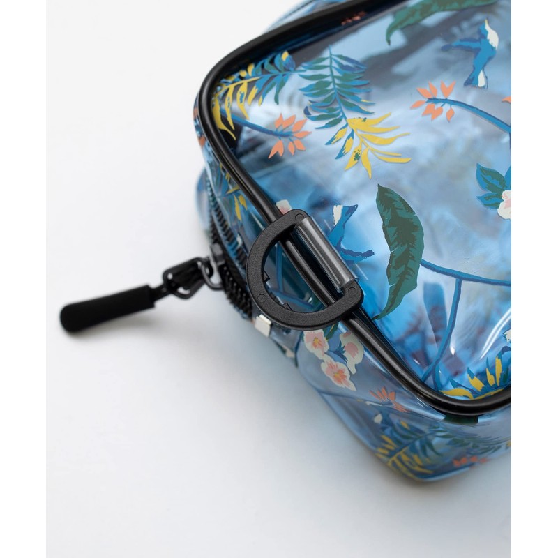 KiU Clear Clear Pouch PVC Pouch Cosmetic Case Sea Outdoor