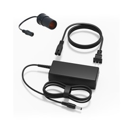 XWNV 12V 5A Power Adapter Converter Compatible with Coleman Electric Cooler 5232D640T Thermoelectric Cooler 120 Volts to 12V DC Car Auto Boat RV Lighter Plug Socket Power Supply Cord PS