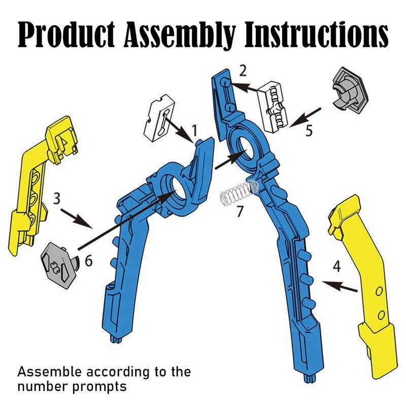 Building Block Remover Multifunctional Brick Separator Tool Flexible Block Pliers