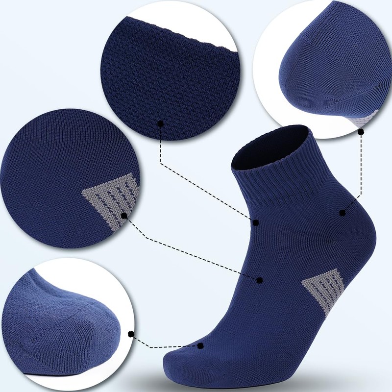 RANDY SUN Waterproof Socks, Fully Waterproof, For Fishing, Skiing, Commuting,