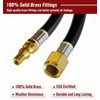 CALPOSE 15 FT RV Propane Quick Connect Hose for RV