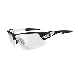 Tifosi Unisex Adult Crit Fototec Light Night Lens Sunglasses - Crystal Black, One Size