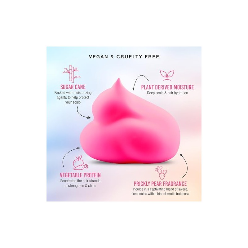 Punky Tinte Para Cabello En Espuma Semipermanente Sugar Cloud, Candyfloss: