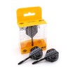 Cuesoul Darts Integrated Darts and Flight Standard Shape Set of