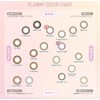 カラコン フランミー ワンデー FLANMY 1day【1箱30枚入】PWR：-00.00／COLOR：サクラロール