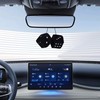 Couslcd Pair Fuzzy Plush Dice for Car Mirror, 2.75'' Retro