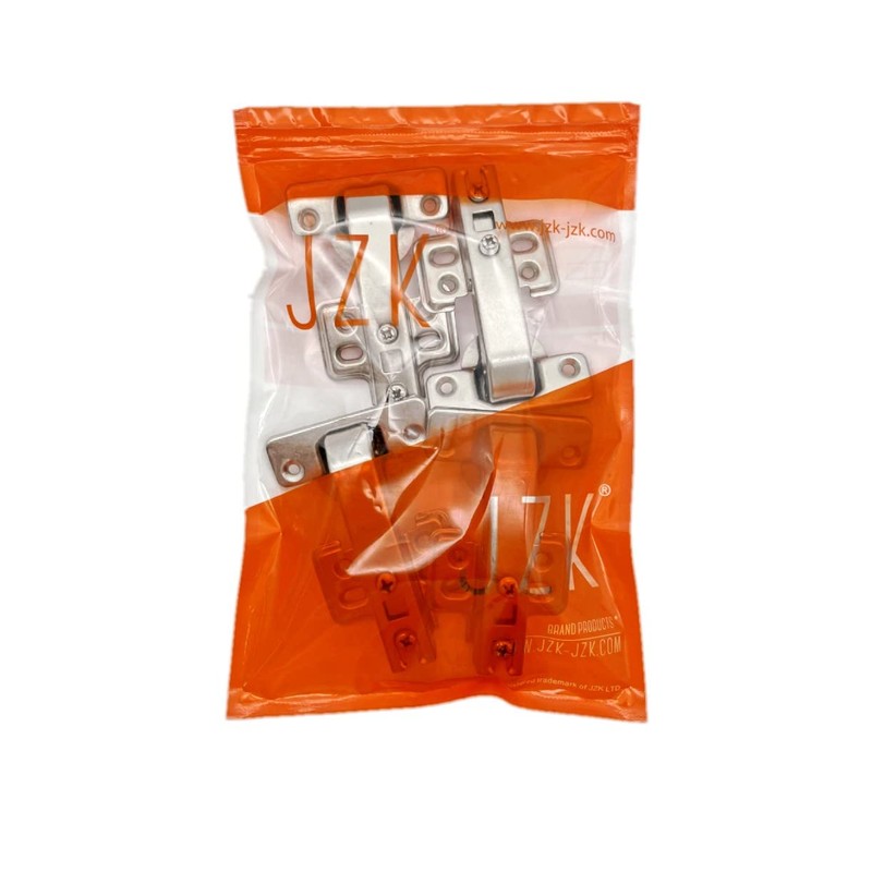 JZK 4PCS 90 Degree Corner Cabinet Hinges, 90° Opening Corner