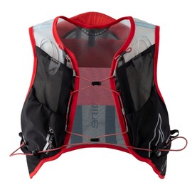 UltrAspire Bronco Lightweight Race Vest - Pitch Black/Red, Large (34-42)
