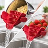 1pc, Strainer, Pot Strainer, Adjustable Clip On Strainer For Pots