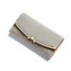 WOOLALA Women Cute Bowknot Wallet Trifold Large Capacity Long Purse,