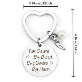 HUHALLI Sister Gifts, Christmas for Sister, Sister Gifts from Sister, Soul Sister Gifts, Sister Birthday Gifts, Gift for Her Xmas, Xmas Gifts, Women's Gifts for Xmas, Xmas Gifts for Sister