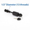 Advantage Heininger Threaded 1.25" & 2" Receiver Hitch Lock, Anti-Wobble,