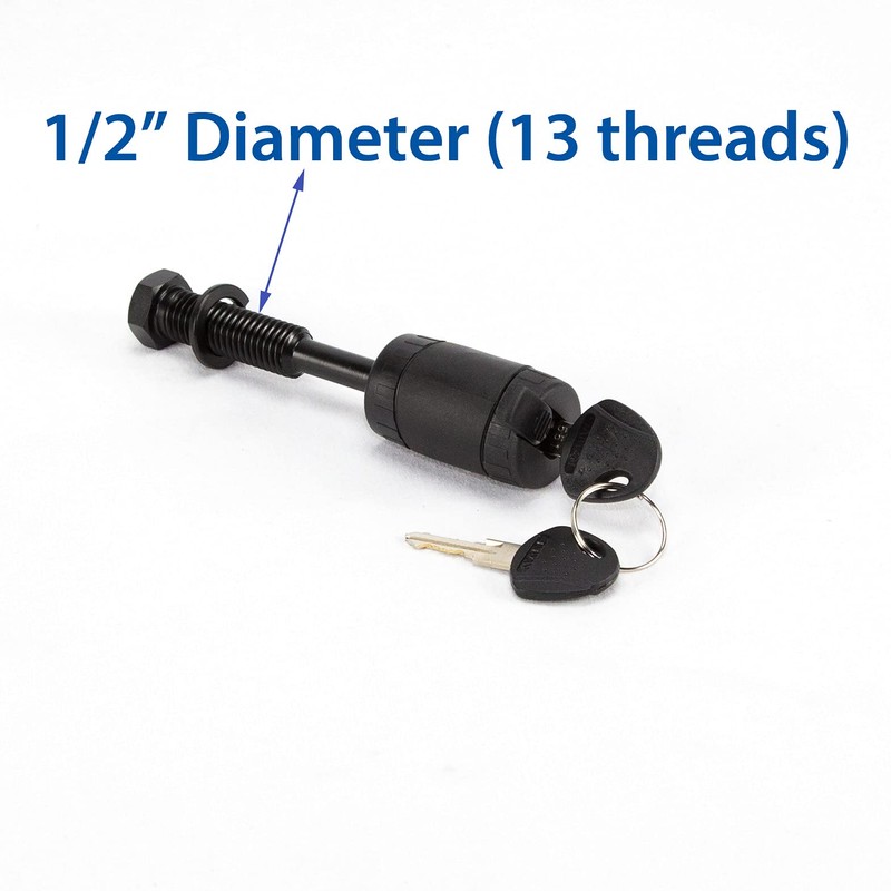 Advantage Heininger Threaded 1.25" & 2" Receiver Hitch Lock, Anti-Wobble,