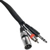 Seismic Audio - EBS3850 Negro - Calcetines de cordón de