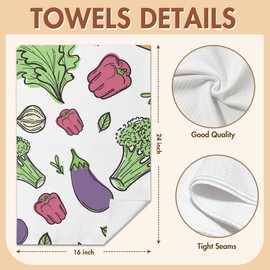 Funny Dish Towels for Kitchen Boho Cotton Kitchen Towel Kitchen Decor and Home Kitchen，Tea Towels for Kitchen Decor Kitchen Hand Towels/06