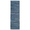 Safavieh Rag Rug Collection RAR127B Hand Woven Blue and Multi