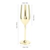 200ml Goblet Stainless Steel Champagne Glass Drinking Cup for Bar/Party