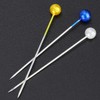 1920Pcs Pearl Head Pins Color Pinwheel Cloth Fixing Bouquet Decoration