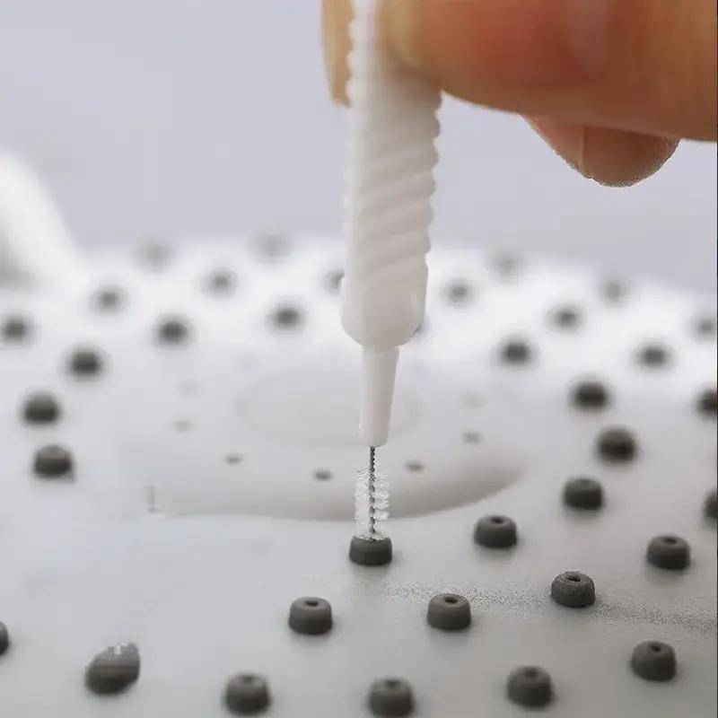 10pcs/set Shower Nozzle Cleaning Brush, Multifunctional Shower Head Crevice Cleaning