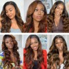 Creuost Body Wave Wig 4X1 T-Part Lace Frontal Human Hair