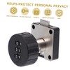 Operitacx Combination Lock for Lockers Cabinet Lock Childproof Design for
