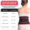 MAXAR Airprene Sports Back Brace W/ Powerful 18 Magnets, Warm