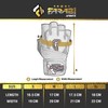 Farabi Weight Lifting Gloves Gym Training Workout Body Building Leather
