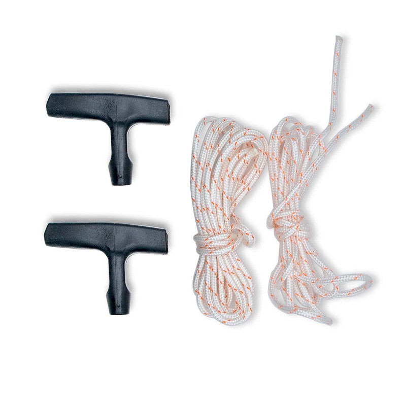 2 Pack Recoil Starter Rope 3-Meter(Diameter:3.5mm) and 2 Pack Recoil
