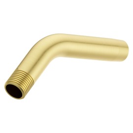 Pfister Replacement Standard Shower Arm (Flange Not Included), Wall Mount, Angled, Brushed Gold Finish, 973030BG