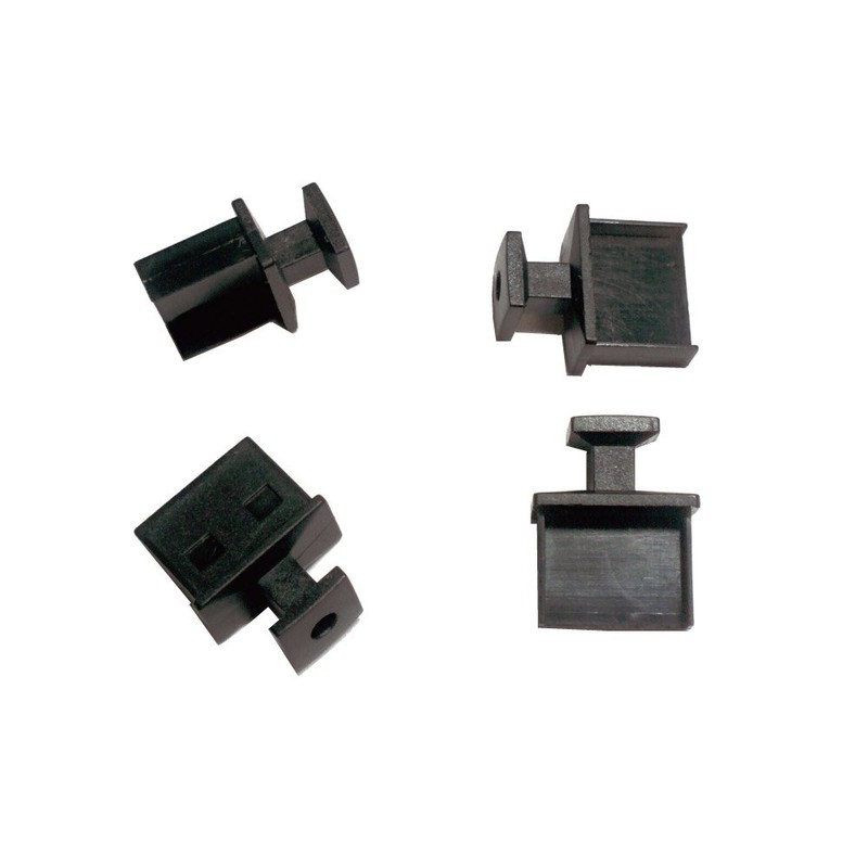 monofive MF-USB-TAB10B USB Port Connector Dustproof Protective Cover Cap (10