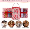 Crochet Bag Roll Bag Holder Organizer for Various Crochet Hooks