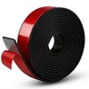 Neoprene Rubber Strips, 1" Wide X 1/8" Thick X 115"