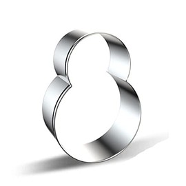 WDYJMALL Lovely Snowman Shape Cookie Cutter for Christmas