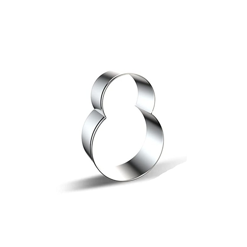 WDYJMALL Lovely Snowman Shape Cookie Cutter for Christmas