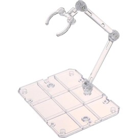 aoukoslt Transparent Action Figure Stand, Doll Model Display Holder Base Doll Support Stand Compatible for HG, RG, SD, SHF, Gundam 1/144, Collectible Display and Storage, Figure Display Stands