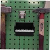 Mikinona 6Sets Pegboard Organizer Bins with Hooks Plastic Storage for